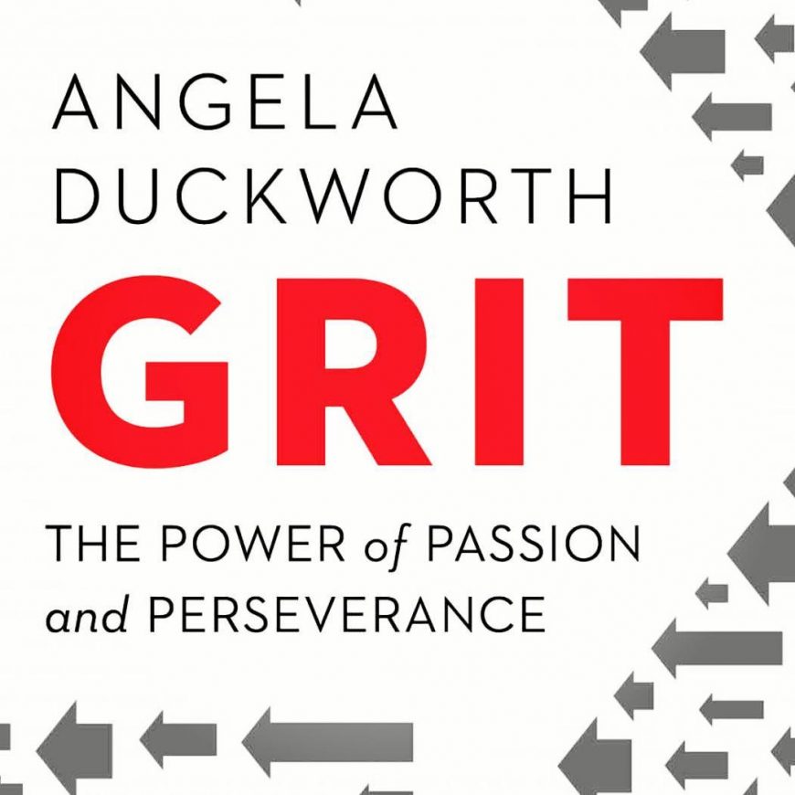 Cropped square cover of the book Grit, by Angela Duckworth