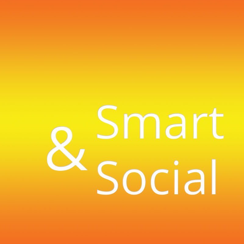 Smart and social logo
