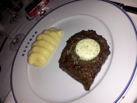 Filet and potatoes