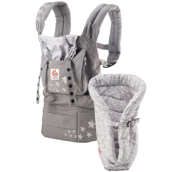 ERGObaby Carrier Galaxy Gray. First Looks
