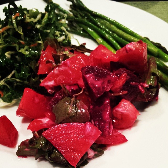 Beets, Kale, Asparagus and Friends