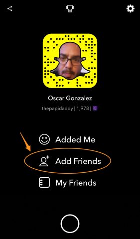 Add Friends on Snapchat