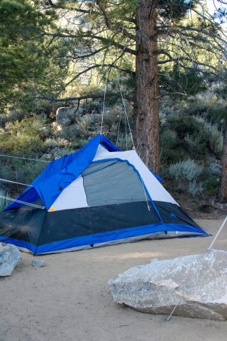 The crappiest tent you ever saw