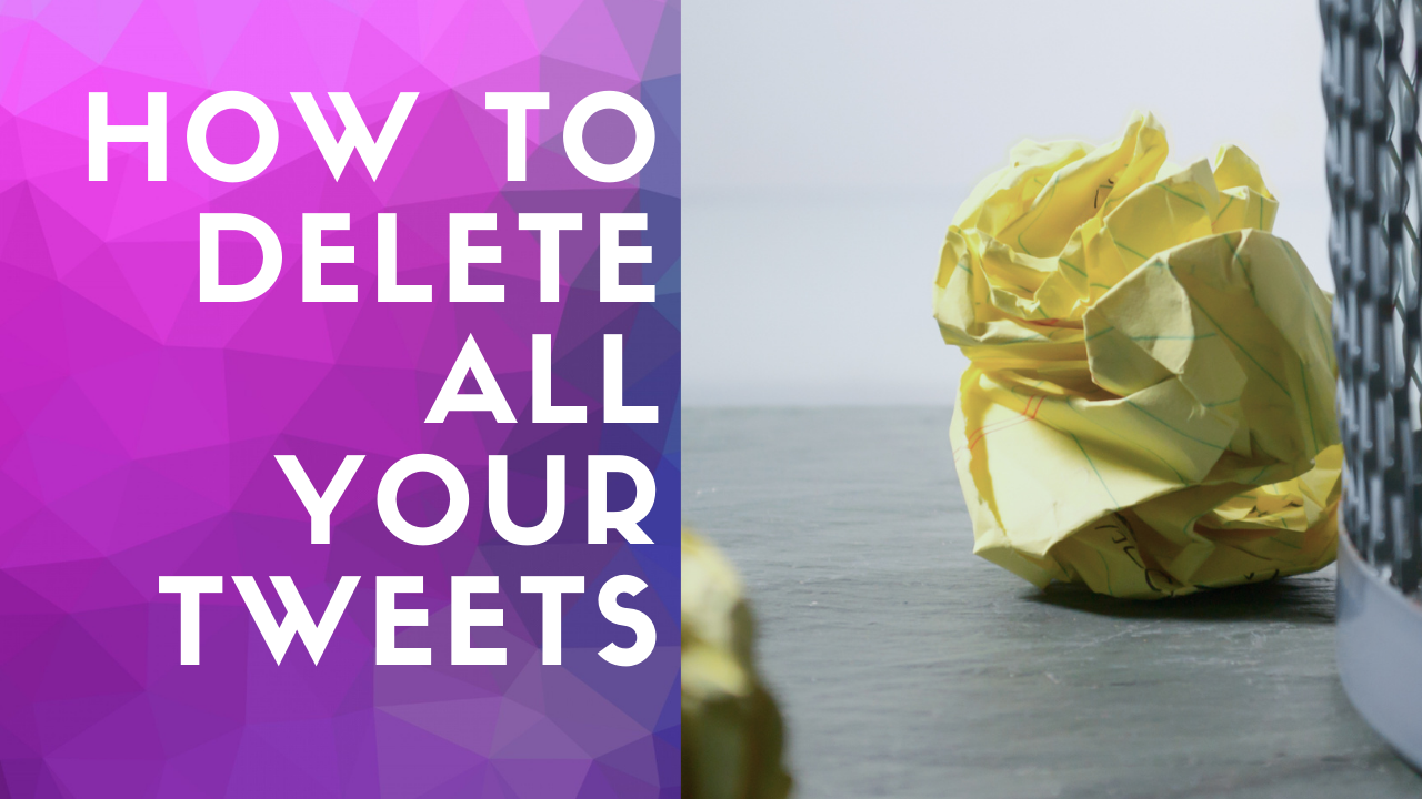 Cover to the article "How to delete all your tweets"