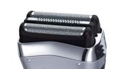 Parallel shaver configuration electric razor.