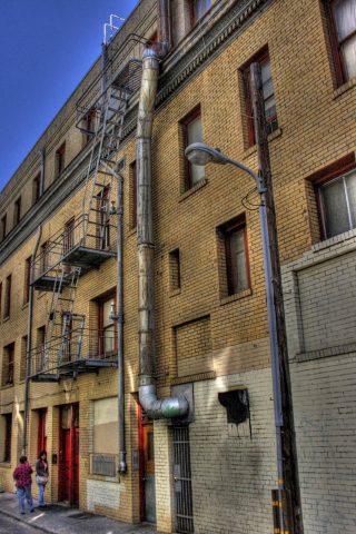 San Francisco Alley building