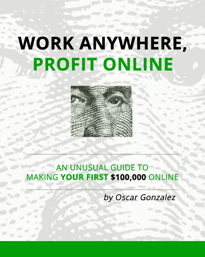 Work Anywhere, Profit Online — My First eBook