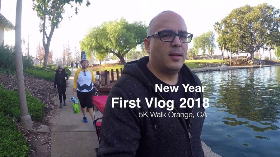 5k Walk to Kick off the New Year 2018. Vlog