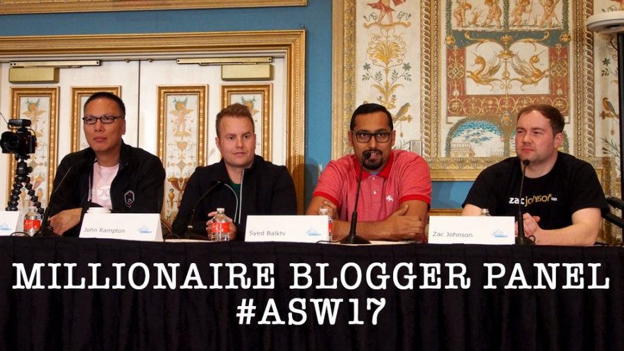 How to Become a Millionaire Blogger Session at Affiliate Summit