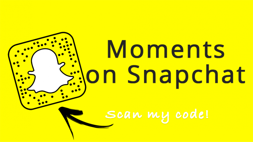 Add me on Snapchat by scanning that code or clicking here