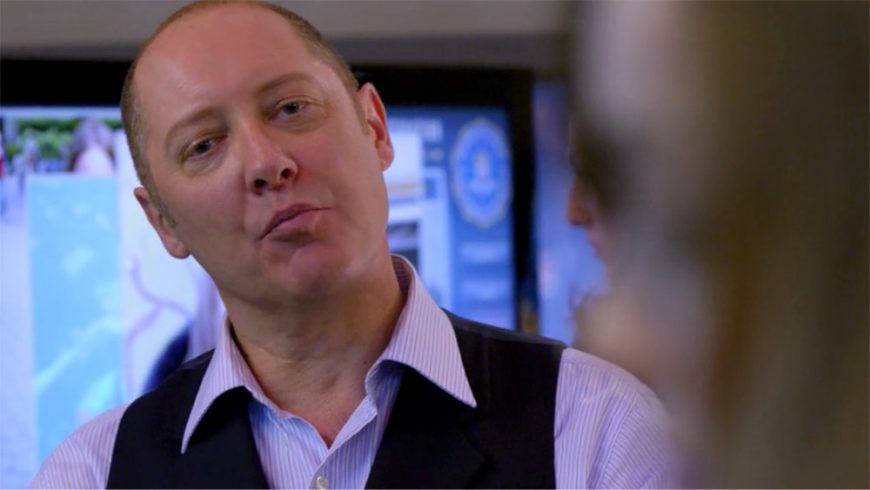 James Spader plays the eccentric mastermind Raymond Redington