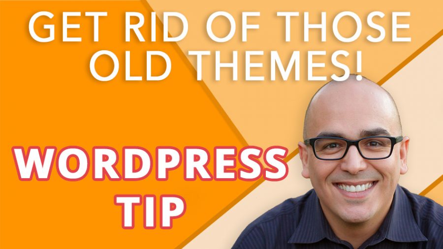 Bite-Sized WordPress Maintenance Tips: Delete Old Themes.