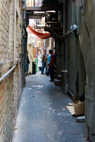 Alley next to Great Eastern