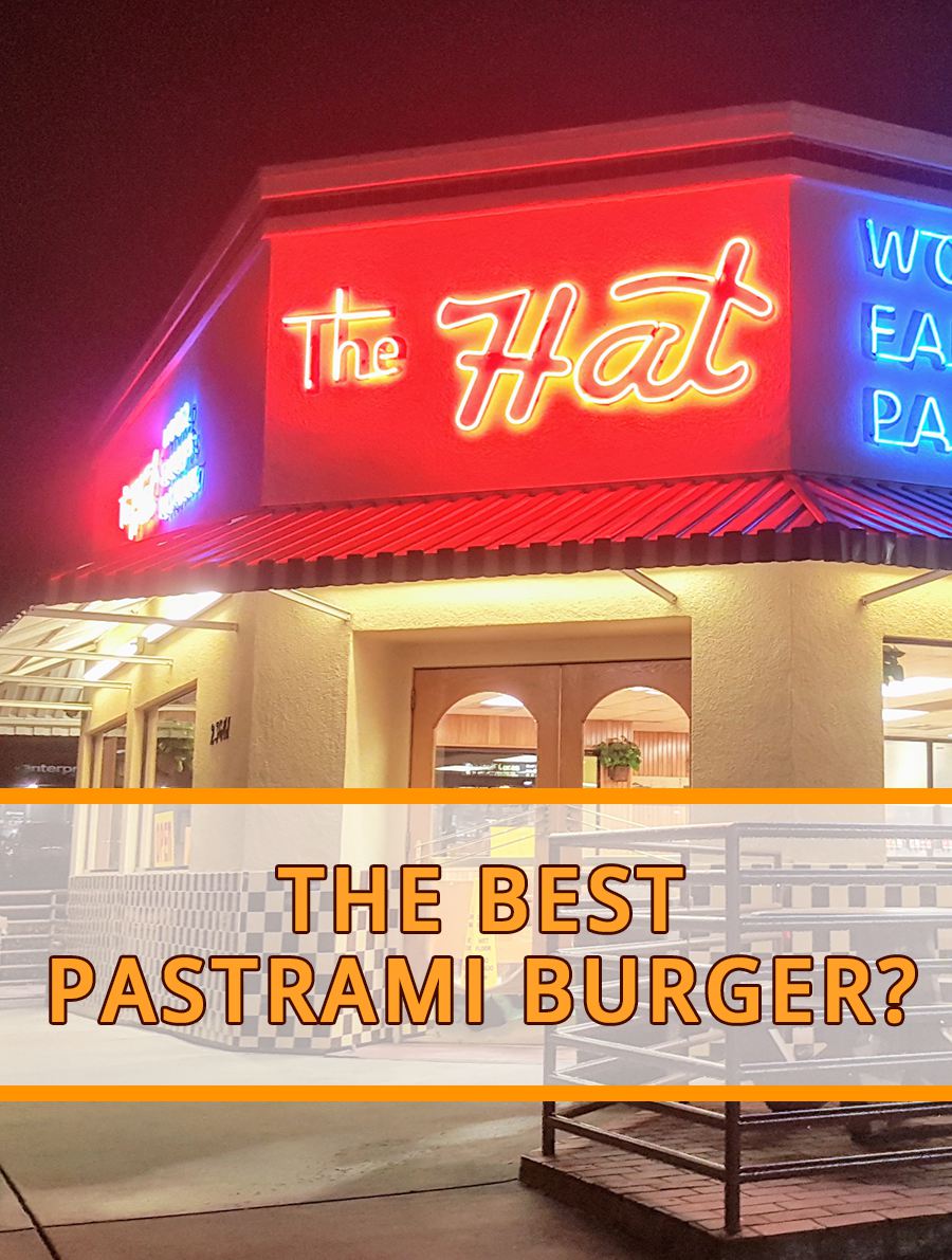 The Burger Review: The Hat, World Famous Pastrami Burger