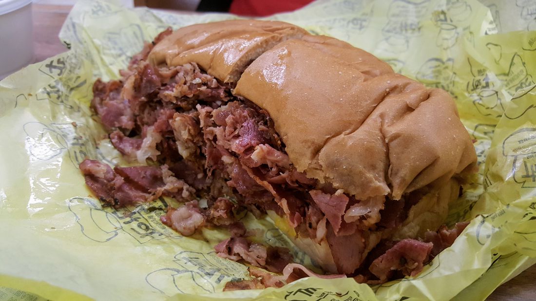 The Burger Review The Hat, World Famous Pastrami Burger