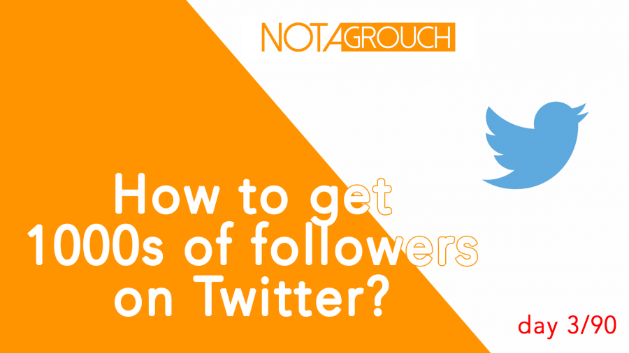 How to get 1000s of Followers on Twitter